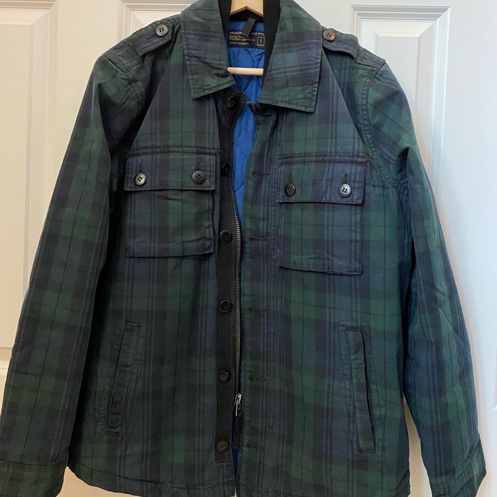 Abercrombie & Fitch Plaid Jacket